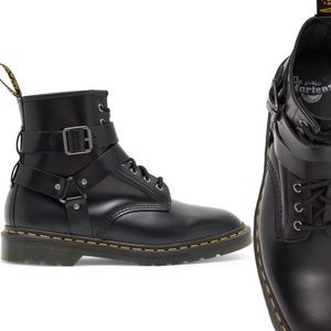 Sale! Dr. Martens Cristofer lace-up buckle boots